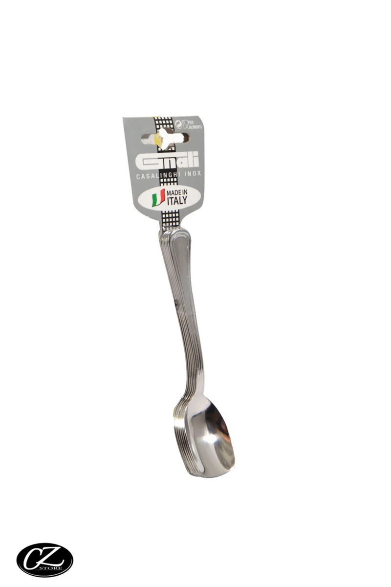 Gnali Cucchiai Gelato Inox classic 6Pz