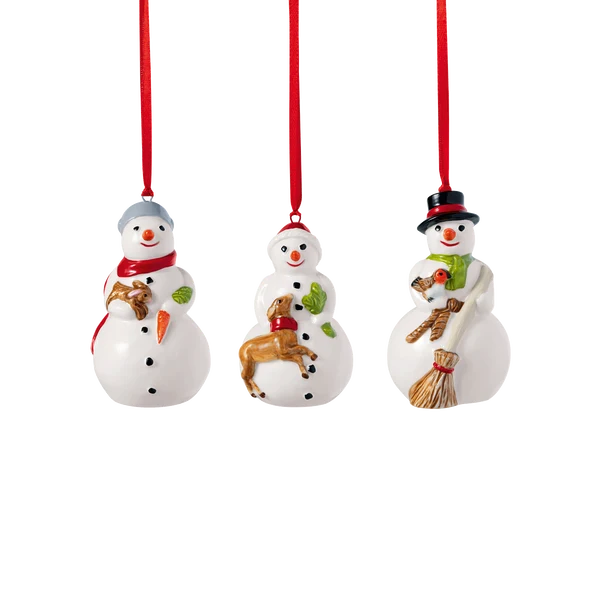 Villeroy & Boch - Nostalgic Ornaments Addobbi natalizi multicolore set 3pz
