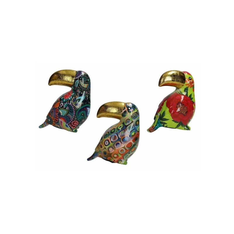 Salvadanaio Tucano - Decori Assortiti