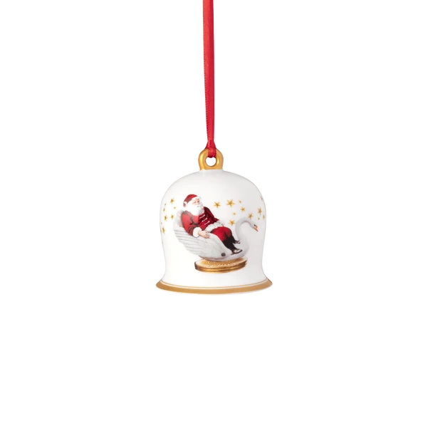 Annual Christmas Edition Campana multicolore, 5,8 x 6,9 cm