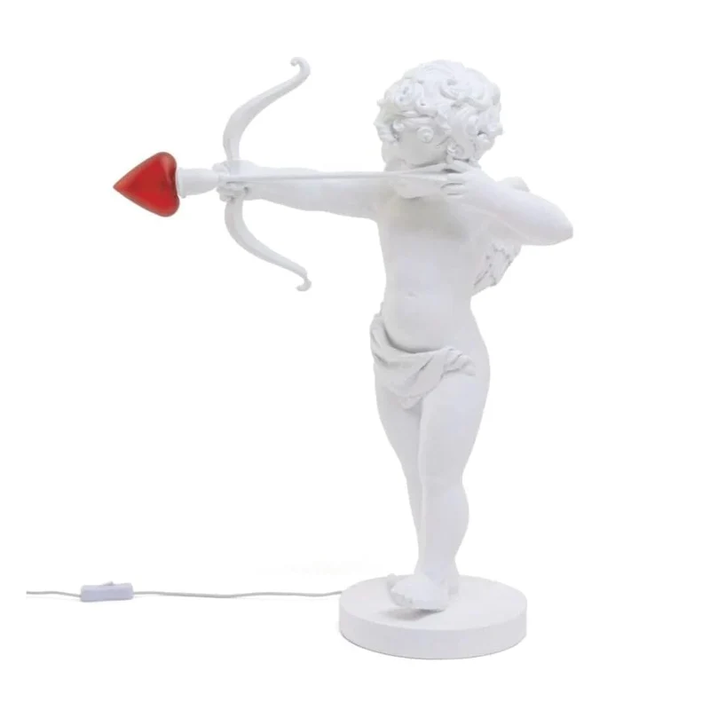 LAMPADA IN RESINA "CUPIDO" Cm.50x21 h.63
