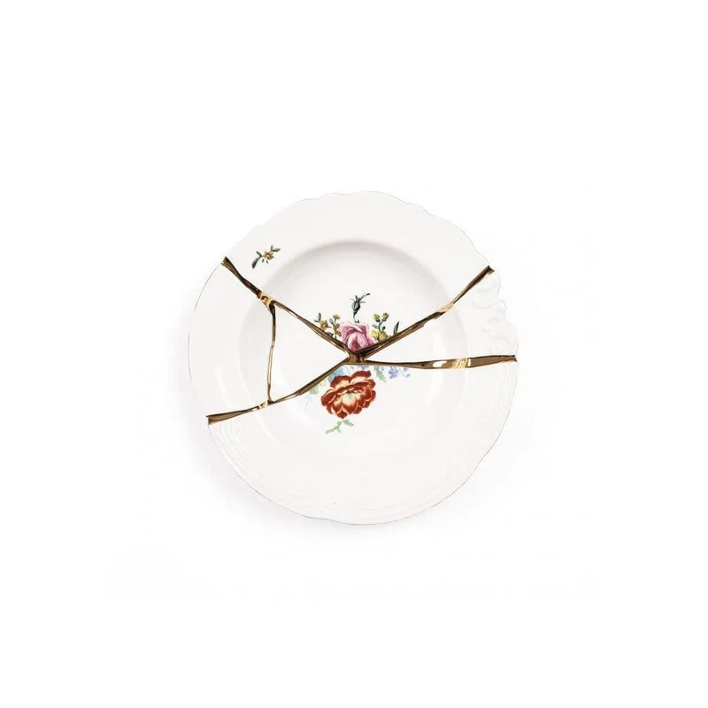 Seletti Kintsugi Piatto Fondo 09622