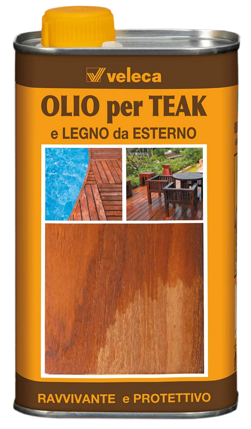 OLIO PER TEAK - VELECA - (con Modalità D’Uso)