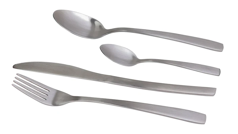 Servizio Set di Posate 24 Pezzi in Acciaio Collection Lipari Satin Jhi