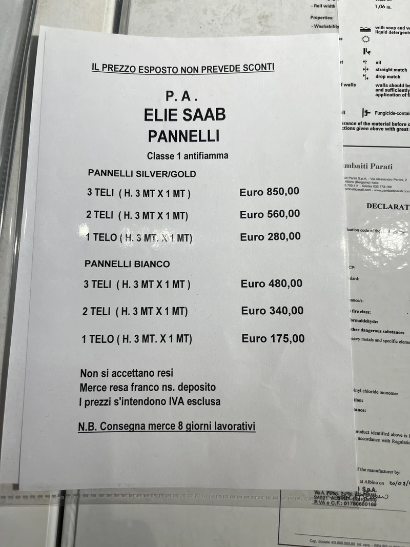 Carta da Parati - Elie Saab