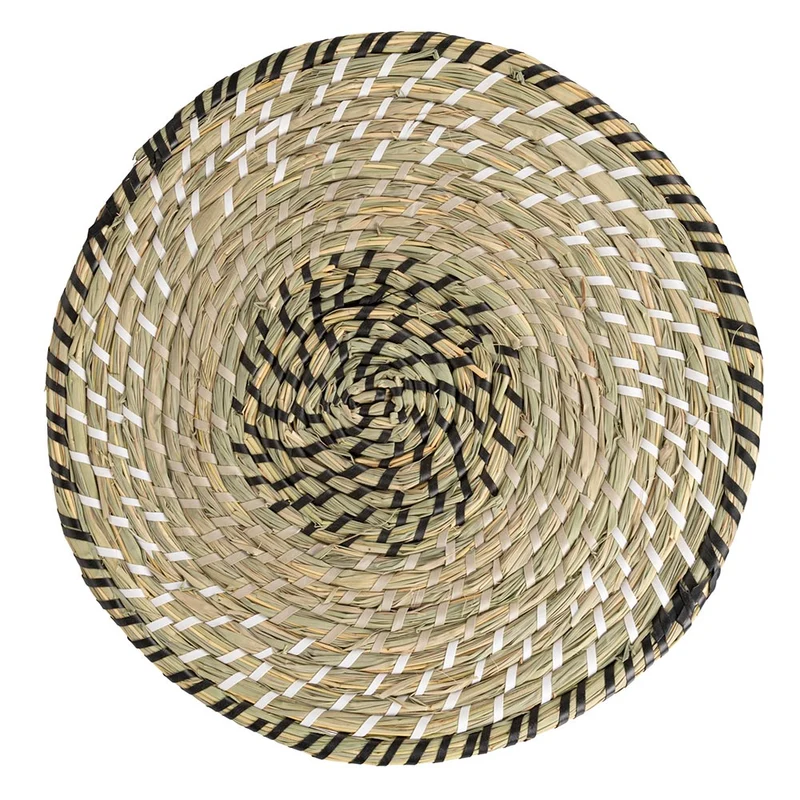 Set 6 Sottopiatti Tondi Ø38 cm in Paglia VdE Tivoli 1996 Mexico