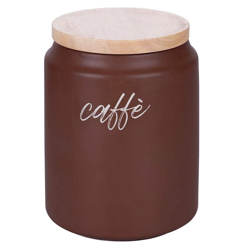 Barattolo Caffè 900 ml in Gres VdE Tivoli 1996 Shades of chocolate