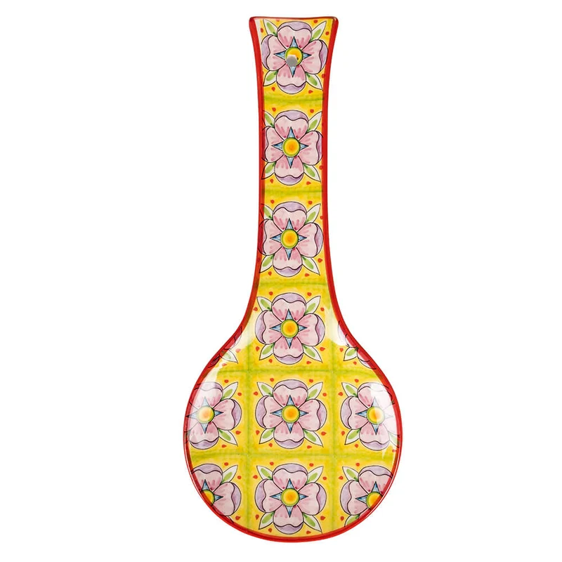 Poggiamestolo 27,8x12,4x3,5 cm in Ceramica VdE Tivoli 1996 Infinito