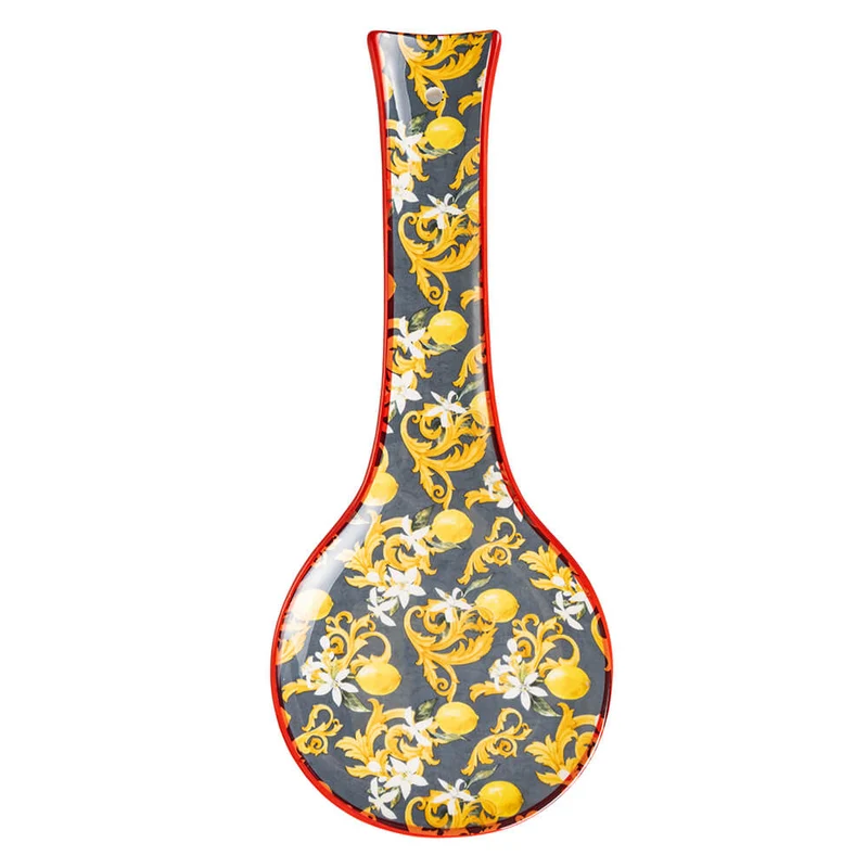 Poggiamestolo 27x11,2x1,5 cm in Ceramica VdE Tivoli 1996 Italian Beauty