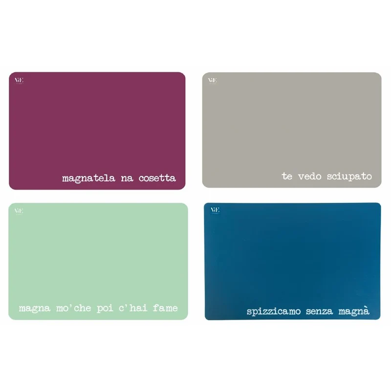 Set 4 Tovagliette 45x30x0,5 cm in PVC VdE Tivoli 1996 Spqr