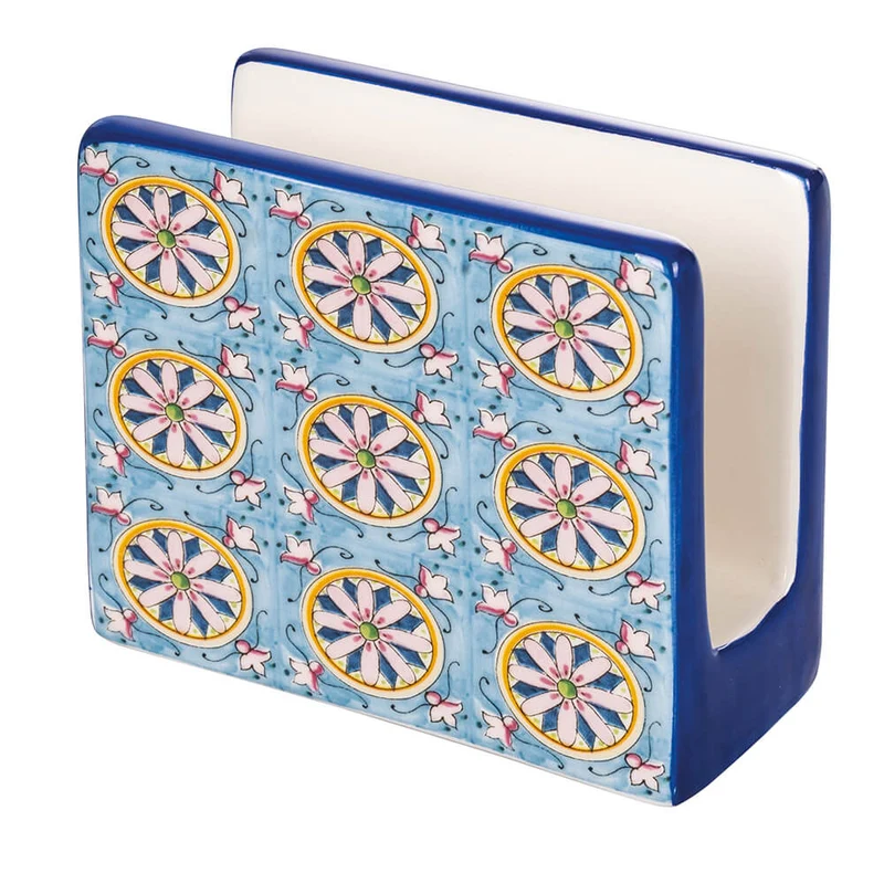 Porta Spugnetta 10x4,5x8,5 cm in Ceramica VdE Tivoli 1996 Infinito