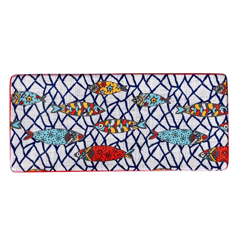 Vassoio 27,5x12,5x1,5 cm in Ceramica VdE Tivoli 1996 Los Cabos