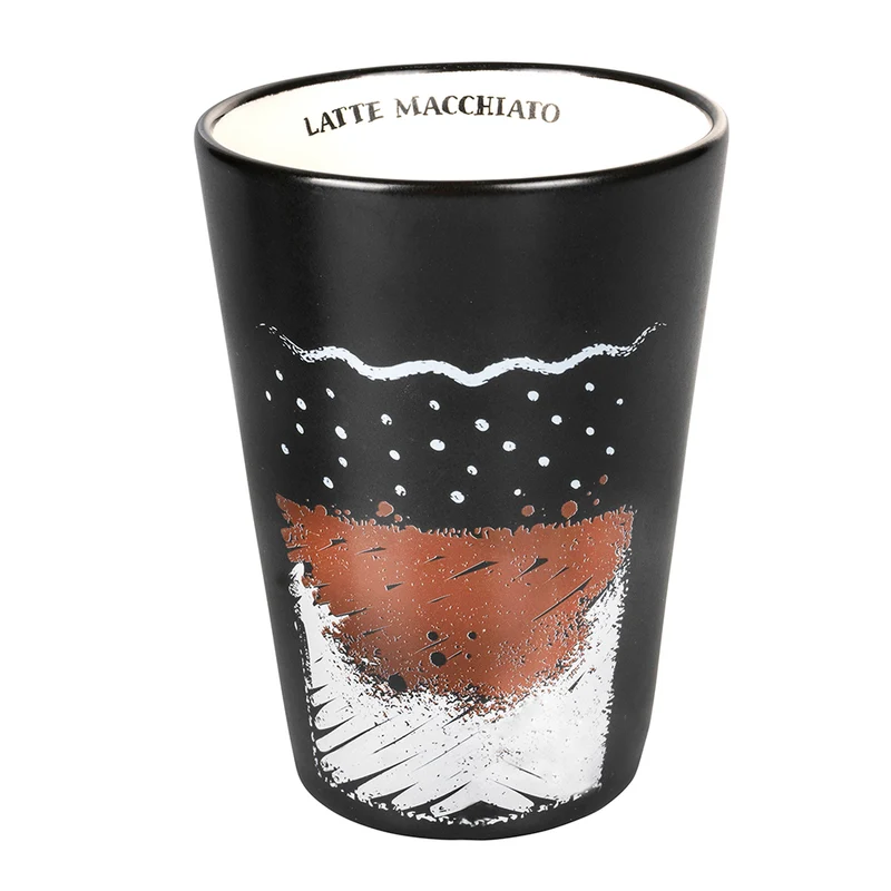 Tazza Ø8x11 cm in Stoneware VdE Tivoli 1996 Un caffè come… Latte macchiato