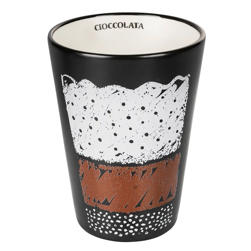 Tazza Ø8x11 cm in Stoneware VdE Tivoli 1996 Un caffè come… Cioccolata