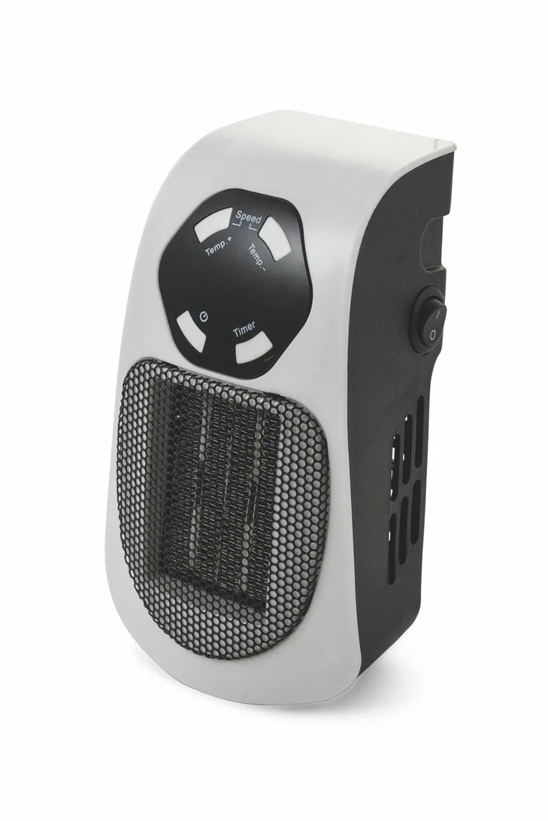 Stufa Stufetta da Parete 900W Display LCD Kooper Ghibli Bianco