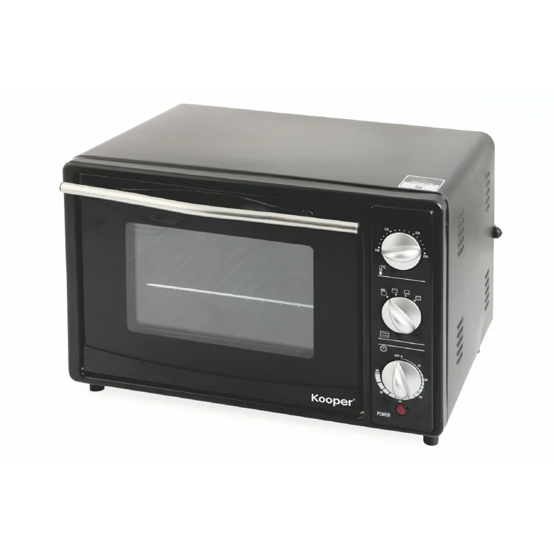Forno Fornetto Elettrico Ventilato 23 Litri 1400W Kooper California Black