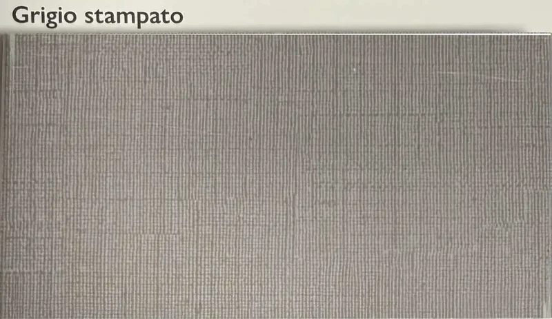 Guida Superiore per Porta a Soffietto 10x180 cm – Grigio Stampato