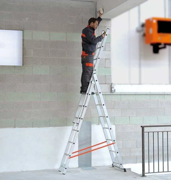 Scala Trasformabile Tripla ECO – Alluminio, EN131, Diverse Misure