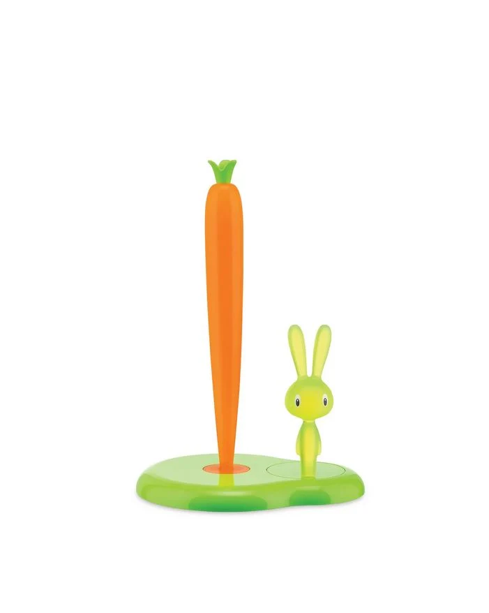 Alessi Bunny & Carrot Portarotolo da cucina