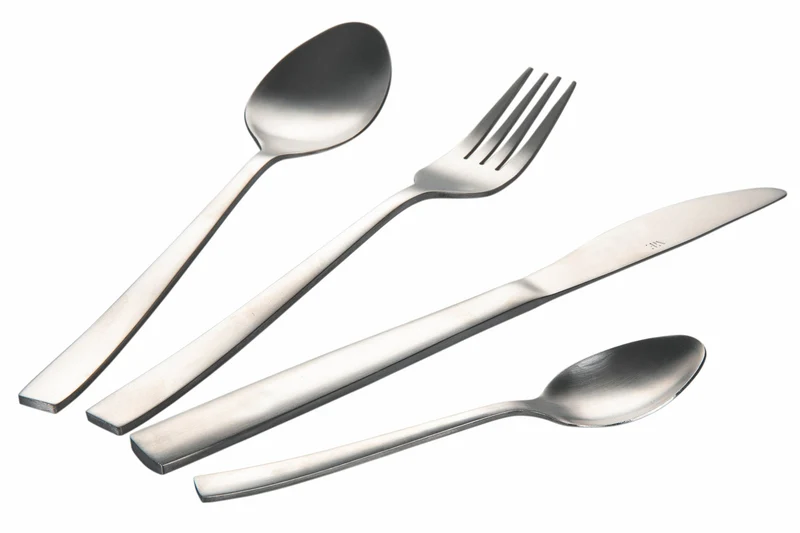 Servizio Set di Posate 24 Pezzi in Acciaio Matt Villa d'Este Home Tivoli Modern
