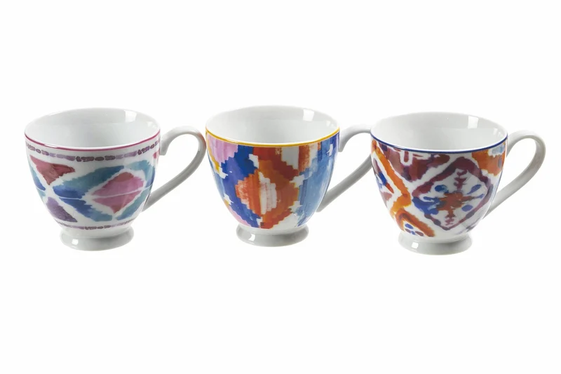 Set 6 Tazzine Caffè in Porcellana 90 ml Villa d'Este Home Tivoli Casablanca