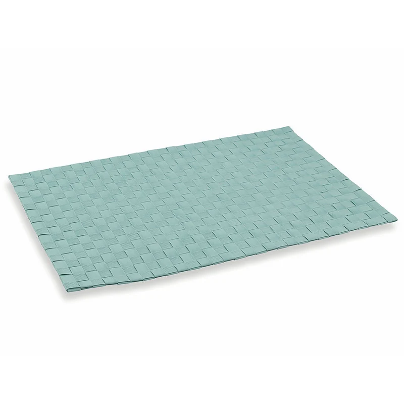 Set 6 Tovagliette Rettangolari in Plastica Villa d'Este Modern Azzurro