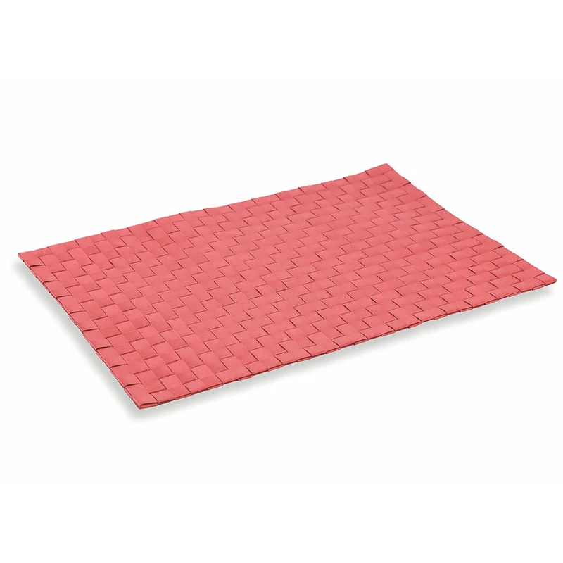 Set 6 Tovagliette Rettangolari in Plastica Villa d'Este Modern Rosso