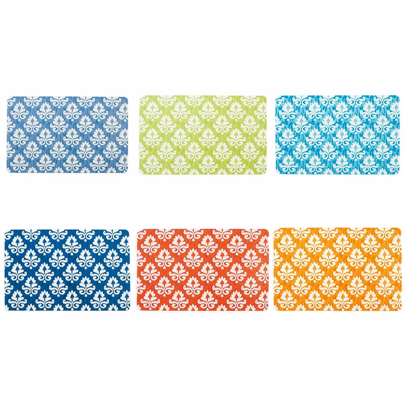 Set 6 Tovagliette Rettangolari in Pvc Villa d'Este Mandala