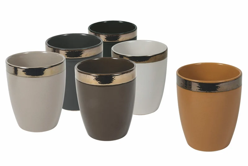 Set 6 Bicchieri per Acqua in Gres 330 ml Villa d'Este Home Tivoli Naima