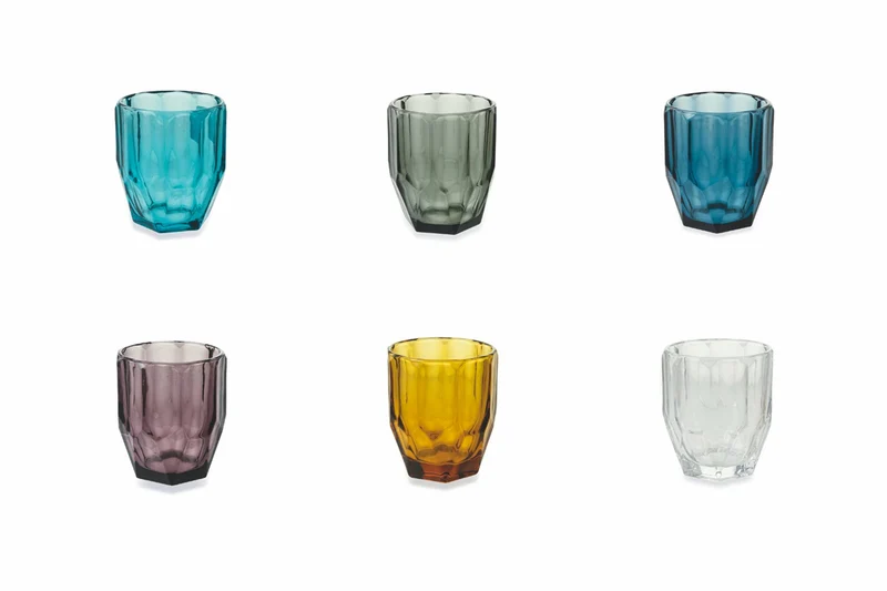 Set 6 Bicchieri Acqua in Vetro 230 ml Villa d'Este Home Tivoli Royal