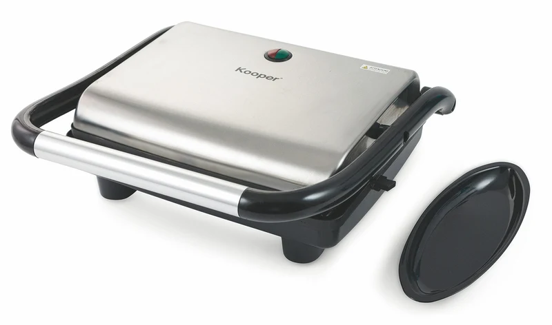 Bistecchiera Elettrica 2 Piastre 1600W Kooper Poldo