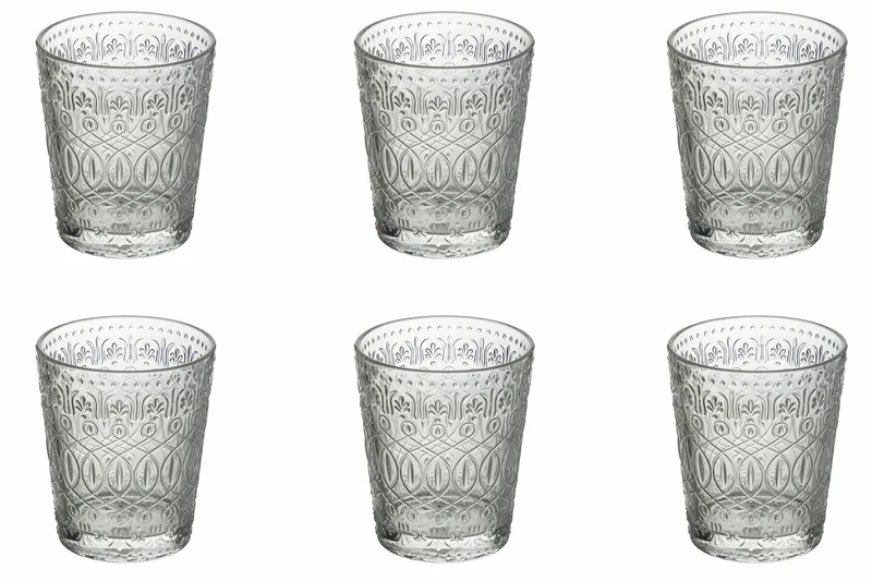 Set 6 Bicchieri Acqua in Vetro 310 ml Villa d'Este Home Tivoli New Marrakech