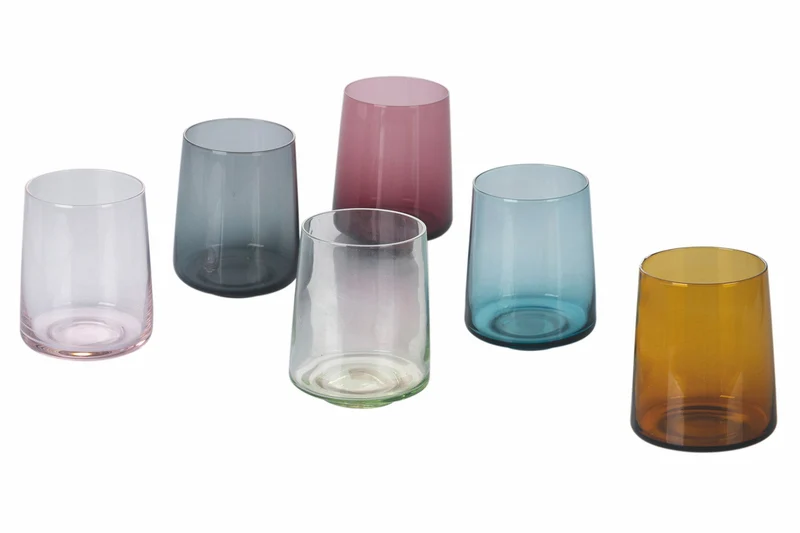 Set 6 Bicchieri Acqua in Vetro 370 ml Villa d'Este Home Tivoli London