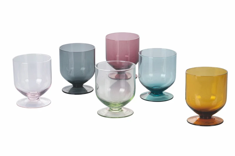 Set 6 Bicchieri Acqua in Vetro 330 ml Villa d'Este Home Tivoli Lille