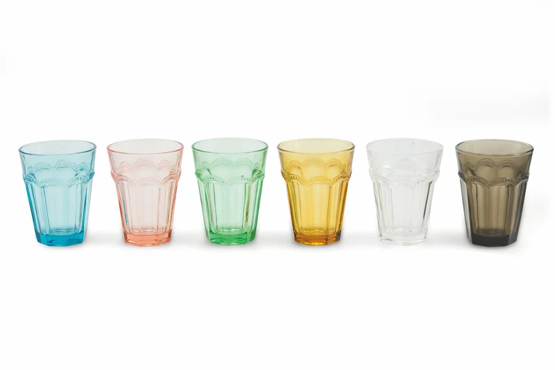 Set 6 Bicchieri Ø8,5x11 cm in Vetro Villa d'Este Home Tivoli Floyd