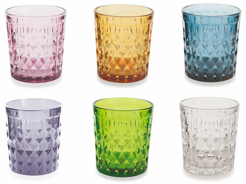 Confezione 6 Bicchieri Acqua in Vetro 350ml Villa d'Este Home Tivoli Fiji