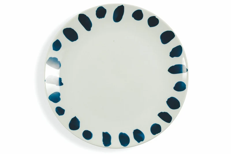 Set 6 Piatti Frutta in Porcellana Ø19 cm Villa d'Este Home Tivoli Masai
