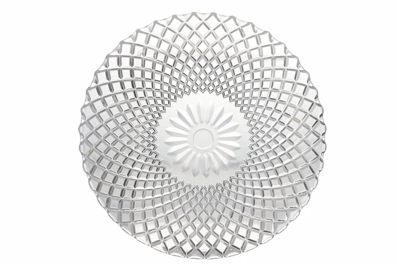 Set 6 Piatti in Vetro Ø25,2 cm Villa d'Este Home Tivoli Imperial