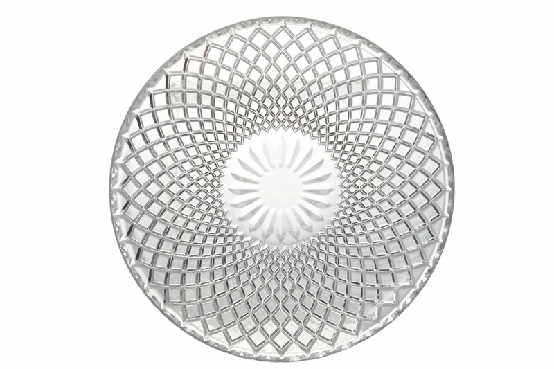 Set 6 Piatti in Vetro Ø25 cm Villa d'Este Home Tivoli Imperial