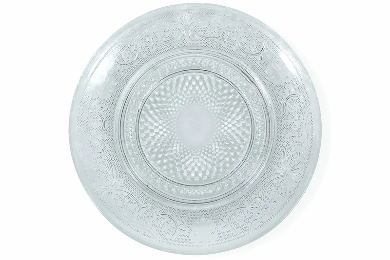 Set 6 Piattini per Pane in Vetro Ø15 cm Villa d'Este Home Tivoli Imperial
