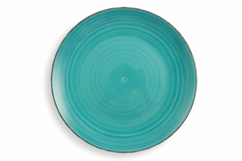 Set 6 Piatti Frutta Ø19 cm in Gres Villa d'Este Home Tivoli Acquamarina Baita
