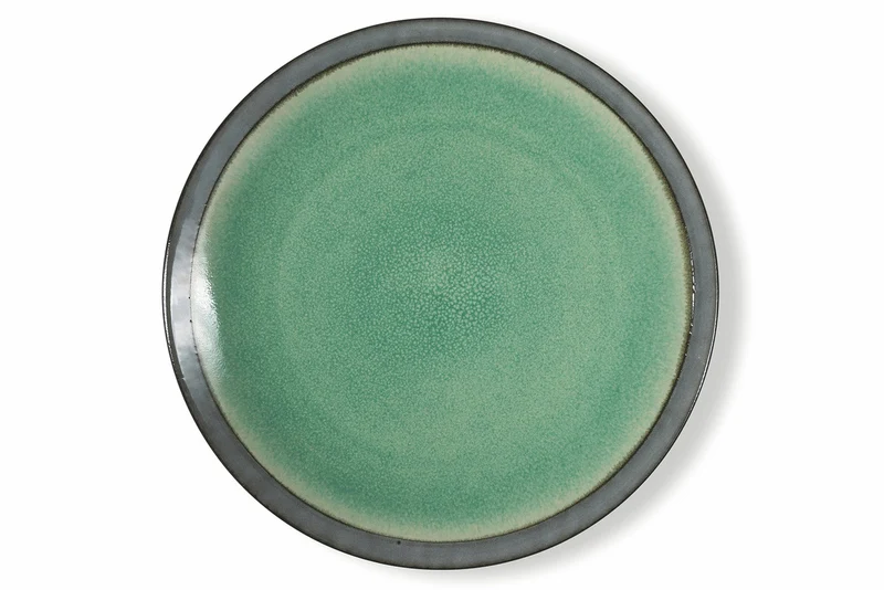 Set 6 Piatti Piani Ø27,5 cm in Gres Villa d'Este Home Tivoli Acquamarina Bahamas
