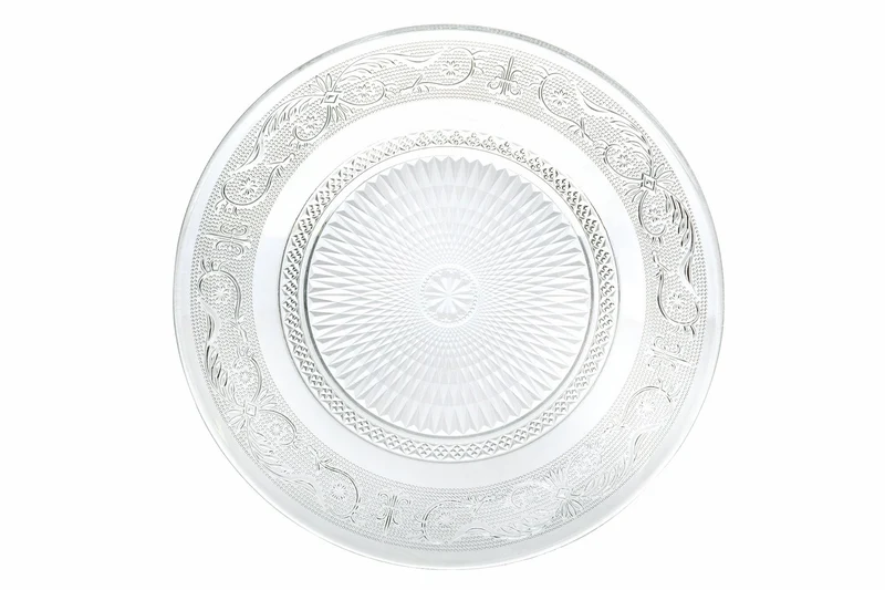 Set 3 Piatti da Portata in Vetro Ø32,5 cm Villa d'Este Home Tivoli Imperial
