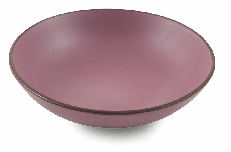 Set 6 Piatti Fondi Ø19,4x5 cm in Gres Villa d'Este Home Tivoli Kora Viola