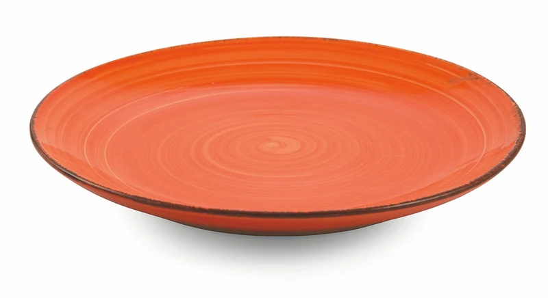 Set 6 Piatti Frutta Ø20x2,5 cm in Gres Villa d'Este Home Tivoli New Baita Arancio