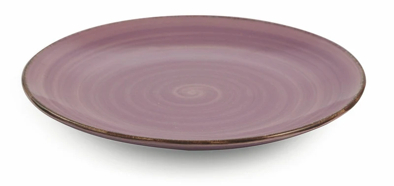 Set 6 Piatti Frutta Ø20x2,5 cm in Gres Villa d'Este Home Tivoli New Baita Viola