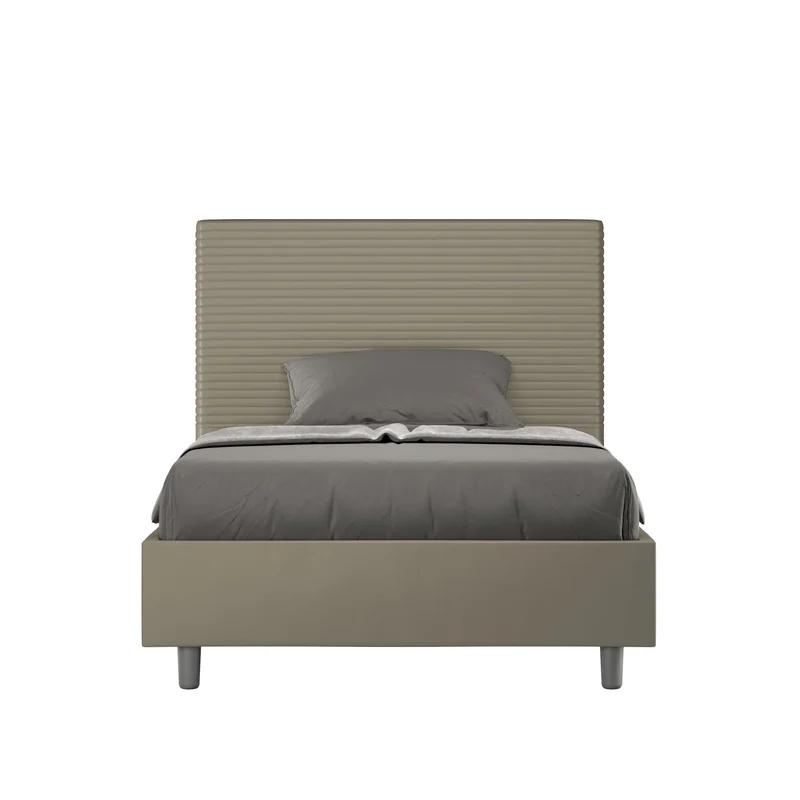 Itamoby Letto singolo contenitore imbottito similpelle Focus
