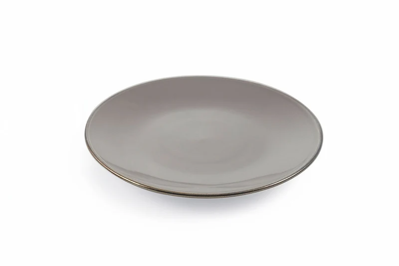 Set 6 Piatti Frutta Ø19,5x2 cm in Gres Villa d'Este Home Tivoli Royal Passion Marrone