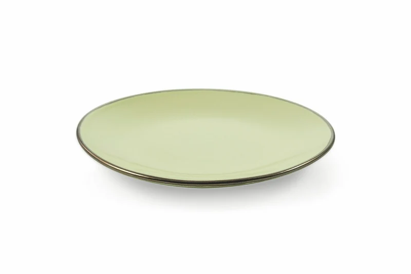Set 6 Piatti Frutta Ø20,4x2,5 cm in Gres Villa d'Este Home Tivoli Royal Light Gialli
