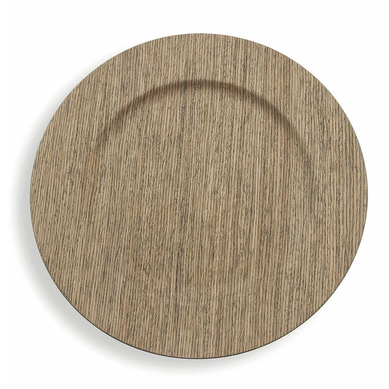 Set 6 Sottopiatti in Plastica Ø33cm Villa d'Este Nature Talamanca